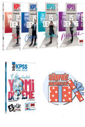 Yargı Yayınları 2025 KPSS GK-GY Tüm Dersler Deneme Seti (5 Kitap) - Yargı Yayınları
