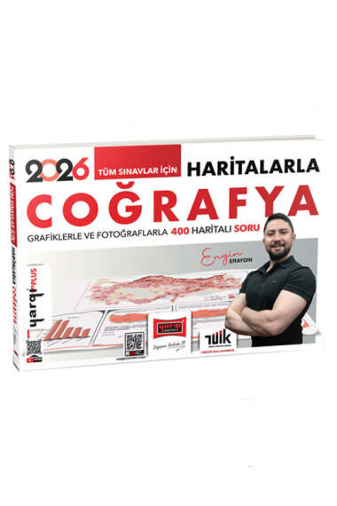 Yargı Yayınları 2026 Tüm Sınavlar İçin Haritalarla Coğrafya Grafiklerle ve Fotoğraflarla 400 Haritalı Soru (Engin Eraydın) - 1