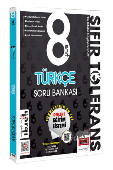 Yargı Ders Arkadaşım 8.Sınıf Sıfır Tolerans Türkçe Soru Bankası - 1