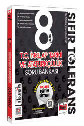 Yargı Ders Arkadaşım 8.Sınıf Sıfır Tolerans T.C. İnkılap Tarihi ve Atatürkçülük Soru Bankası - Yargı Yayınları