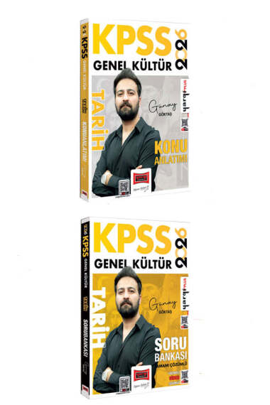 Yargı Yayınları 2026 KPSS Genel Kültür Tarih Konu Anlatımı ve Soru Bankası Seti (Günay Göktaş) - 1