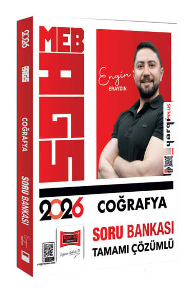 Yargı Yayınları 2026 MEB-AGS Tamamı Çözümlü Coğrafya Soru Bankası (Engin Eraydın) - 1