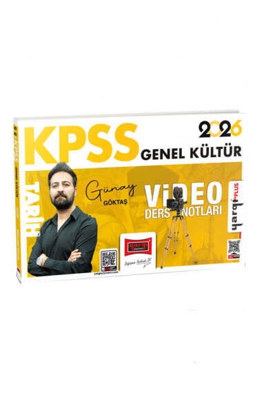 Yargı Yayınları 2026 KPSS Genel Kültür Tarih Video Ders Notları (Günay Göktaş) - 1