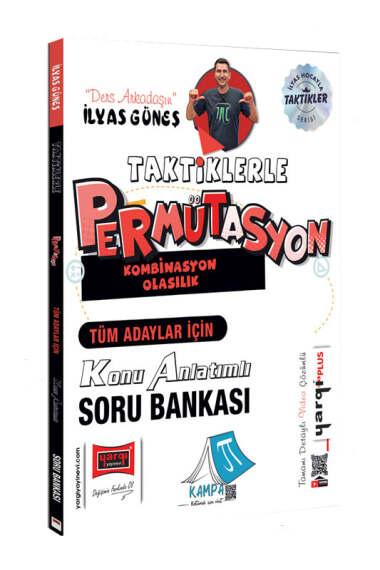 Yargı Yayınları Tüm Adaylar İçin Taktiklerle Permütasyon Konu Anlatımlı Soru Bankası (İlyas Güneş) - 1
