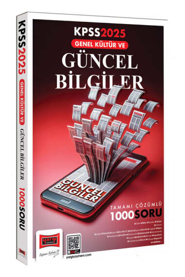 Yargı Yayınları 2025 KPSS Genel Kültür Güncel Bilgiler Tamamı Çözümlü 1000 Soru - 1