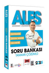 Yargı Yayınları 2026 ALES Tamamı Çözümlü Matematik Soru Bankası (Deniz Atalay) - Yargı Yayınları