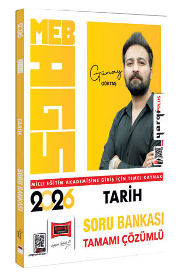 Yargı Yayınları 2026 MEB-AGS Tamamı Çözümlü Tarih Soru Bankası (Günay Göktaş) - 1
