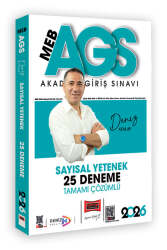 Yargı Yayınları 2026 MEB-AGS Sayısal Yetenek Tamamı Çözümlü 25 Deneme (Deniz Atalay) - Yargı Yayınları