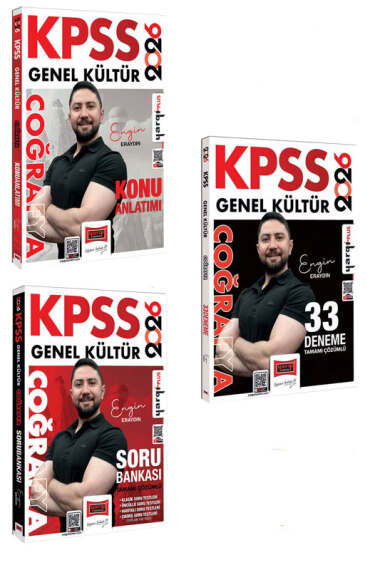 Yargı Yayınları 2026 KPSS Genel Kültür Coğrafya Konu - Soru - 33 Deneme Seti (Engin Eraydın) - 1
