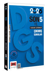 Yargı Yayınları 2026 DGS Sayısal-Sözel Yetenek Son 5 Yıl Çıkmış Sorular - Yargı Yayınları