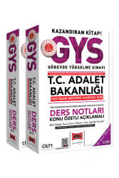 Yargı Yayınları 2025 GYS T.C Adalet Bakanlığı Yazı İşleri Müdürü Kadrosu İçin Ders Notları (Güncel Baskı) - Yargı Yayınları