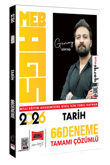 Yargı Yayınları 2026 MEB-AGS Tarih Tamamı Çözümlü 66 Deneme - 1