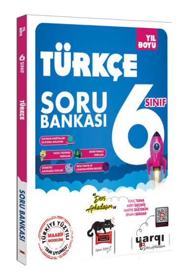 Yargı Ders Arkadaşım 6.Sınıf Türkçe Yıl Boyu Soru Bankası - 1