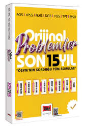 Yargı Yayınları 2026 KPSS AGS ALES DGS YGS TYT MSÜ Orijinal Problemler Son 15 Yıl Çıkmış Sorular - Yargı Yayınları