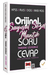 Yargı Yayınları KPSS ALES DGS MEB-AGS Orijinal Sayısal-Sözel Mantık Tamamı Çözümlü Soru Cevap Kitabı - Yargı Yayınları