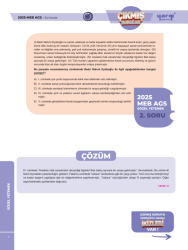 Yargı Yayınları MEB-AGS Tüm Dersler Tamamı Çözümlü Çıkmış ve İkiz Sorular - 2