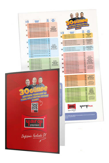 Yargı Yayınları MEB-AGS 30 Günde Eğitimin Temelleri ve Türk Milli Eğitim Sistemi Kamp Programı Kuşe Baskı - 1