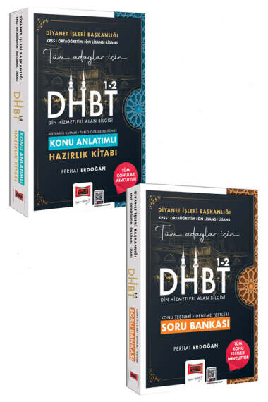Yargı Yayınları 2026 KPSS - Ortaöğretim - Ön Lisans - DHBT 1-2 Tüm Adaylar İçin Konu ve Soru Seti - 1