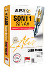Yargı Yayınları 2026 ALES Sayısal-Sözel Yetenek Son 11 Sınav Çıkmış Sorular (23 Kasım 2025) - Yargı Yayınları