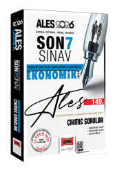 Yargı Yayınları 2026 ALES Sayısal-Sözel Yetenek Son 7 Sınav Çıkmış Sorular (Ekonomik Seri) - Yargı Yayınları