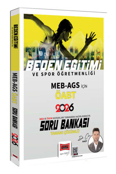 Yargı Yayınları 2026 ÖABT MEB-AGS Beden Eğitimi ve Spor Öğretmenliği Tamamı Çözümlü Soru Bankası - 1