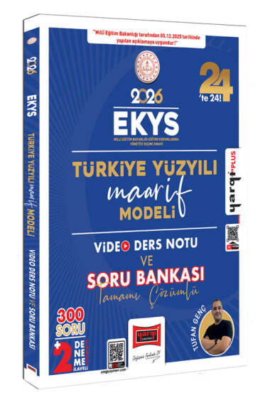 Yargı Yayınları 2026 MEB EKYS Türkiye Yüzyılı Maarif Modeli Video Ders Notları ve Soru Bankası - 1