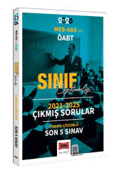 Yargı Yayınları 2026 MEB - AGS İçin ÖABT Sınıf Öğretmenliği 2021-2025 Tamamı Çözümlü Son 5 Sınav Çıkmış Sorular - Yargı Yayınları
