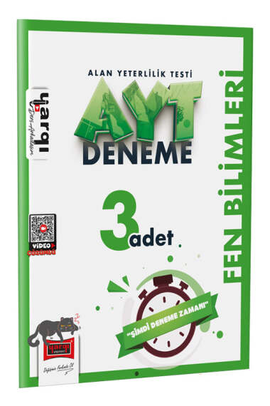 Yargı Yayınları AYT Fen Bilimleri 3 Deneme Sınavı - 1