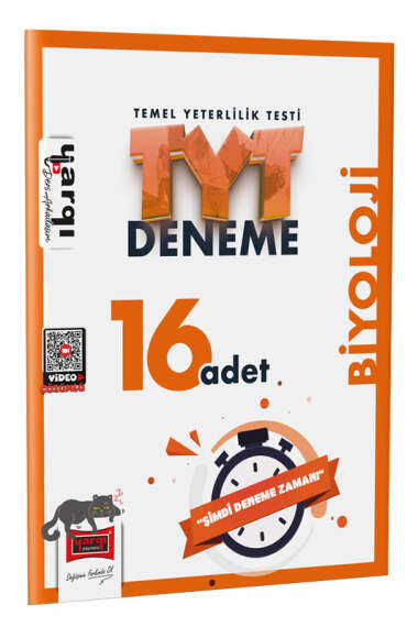 Yargı Yayınları TYT Biyoloji 16 Deneme Sınavı - 1