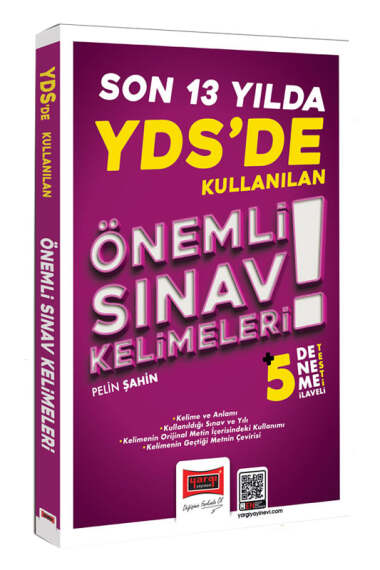 Yargı Yayınları YDSde Son 13 Yılda Kullanılan Önemli Sınav Kelimeleri - 1