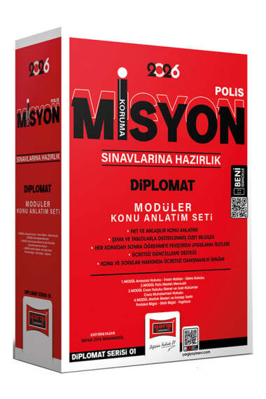 Yargı Yayınları 2026 Polis Misyon Sınavlarına Hazırlık Konu Anlatımlı Modüler Set - 1