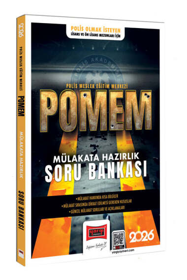 Yargı Yayınları 2026 POMEM Mülakata Hazırlık Soru Bankası - 1