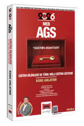 Yargı Yayınları 2026 MEB-AGS Anahtarı Eğitim Bilimleri ve Türk Milli Eğitim Sistemi Konu Anlatımı Modül 2 - Yargı Yayınları
