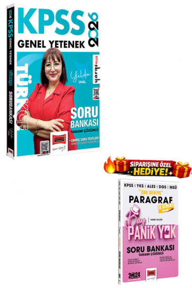 Yargı Yayınları 2026 KPSS Genel Yetenek Tamamı Çözümlü Türkçe Soru Bankası (Yelda Ünal) - 1