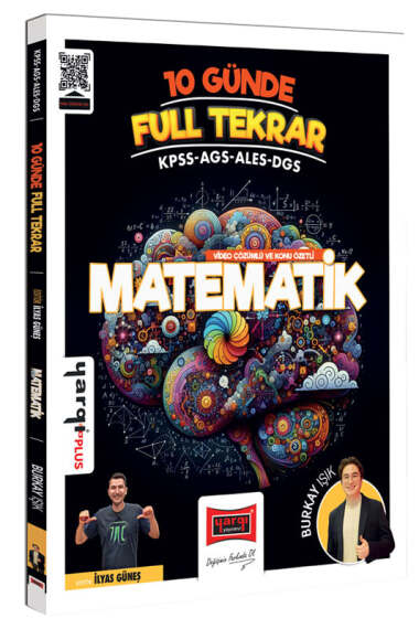Yargı Yayınları KPSS ALES DGS AGS 10 Günde Full Tekrar Matematik Video Çözümlü ve Konu Özetli - 1