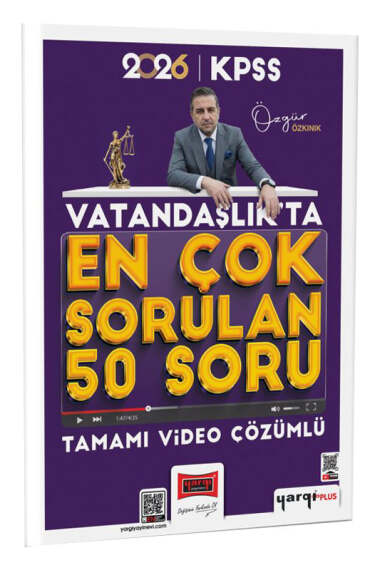 Yargı Yayınları 2026 KPSS Vatandaşlıkta En Çok Sorulan 50 Soru - 1