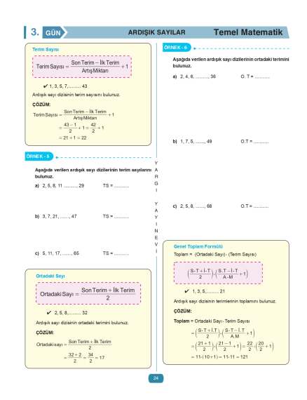 Yargı Yayınları Tüm Adaylar İçin Hocam Ben Matematikte Sıfırım Konu Anlatımlı Soru Bankası - 6