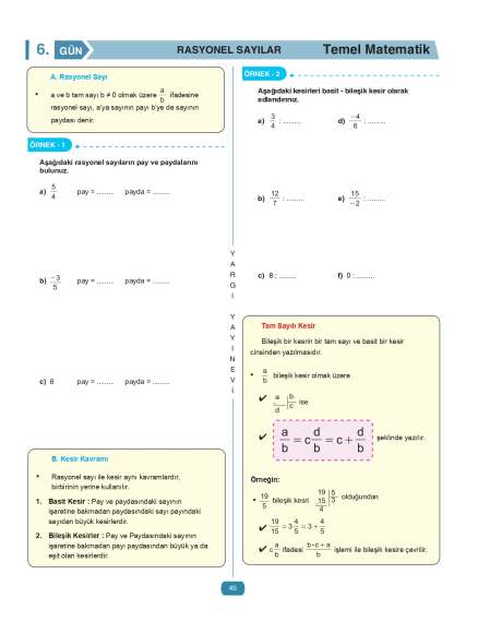 Yargı Yayınları Tüm Adaylar İçin Hocam Ben Matematikte Sıfırım Konu Anlatımlı Soru Bankası - 9