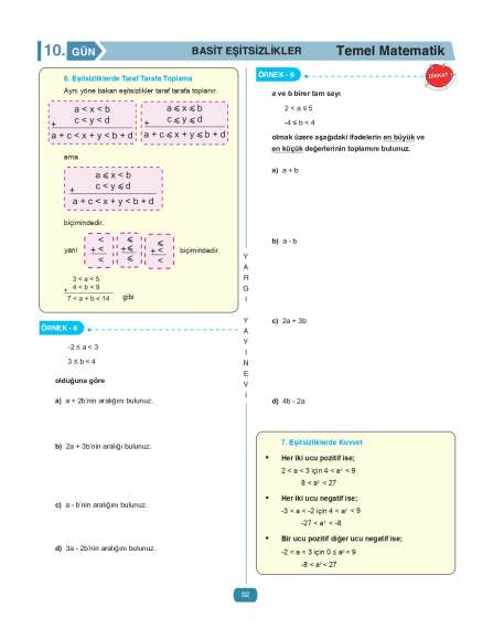 Yargı Yayınları Tüm Adaylar İçin Hocam Ben Matematikte Sıfırım Konu Anlatımlı Soru Bankası - 12