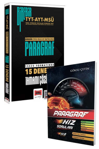 Yargı Yayınları ve Hız ve Renk Yayınları Tüm Adaylar İçin Kazandıran Paragraf Seti - 1