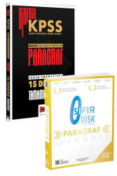 Yargı Yayınları ve ÜçDörtBeş Yayınları Tüm Adaylar İçin Paragraf 15 Deneme ve Sıfır Risk Paragraf Seti - Yargı Yayınları