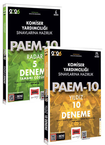 Yargı Yayınları 2026 PAEM Deneme Seti - 1