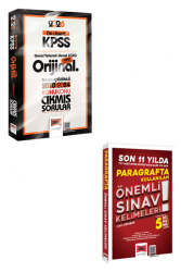 Yargı Yayınları 2026 KPSS Ön Lisans GK-GY Orijinal 2010-2024 Konu Konu Çıkmış Sorular ve Son 11 Yılda Kullanılan Paragraf Kelimeleri - Yargı Yayınları