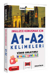 Yargı Yayınları İngilizce Konuşmak İçin A1-A2 Kelimeleri Video Anlatımlı Renkli Çeviri - Yargı Yayınları