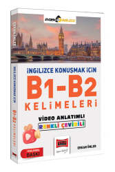 Yargı Yayınları İngilizce Konuşmak İçin B1-B2 Kelimeleri Video Anlatımlı Renkli Çeviri - Yargı Yayınları