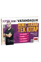 Yargı Yayınları 2026 KPSS Vatandaşlık Genel Tekrar Tek Kitap Özgür Özkınık - Yargı Yayınları