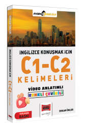 Yargı Yayınları İngilizce Konuşmak İçin C1-C2 Kelimeleri Video Anlatımlı Renkli Çeviri - Yargı Yayınları