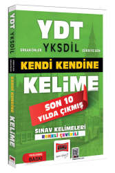 Yargı Yayınları YDT YKSDİL Kendi Kendine Kelime Son 10 Yılda Çıkmış Sınav Kelimeleri Renkli Çevirili - Yargı Yayınları