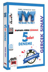 Yargı Yayınları TYT Tamamı Video Çözümlü 5 Deneme Sınavı - Yargı Yayınları
