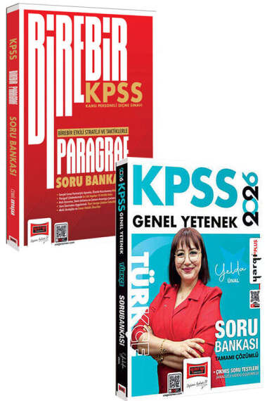 Yargı Yayınları 2026 KPSS Paragraf ve Genel Yetenek Türkçe Soru Bankası Seti 9999B1825 - 1
